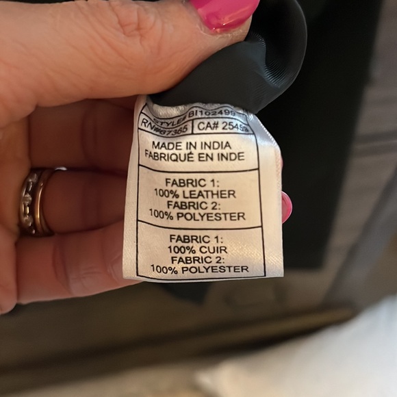 BB Dakota Clary leather jacket - Picture 5 of 5